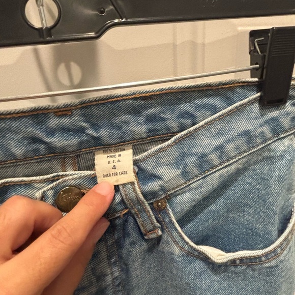 Vintage Rate house of bijan Womens jeans Sz 4 Nade In Usa - Picture 4 of 8